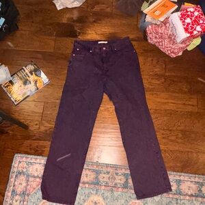 Levi's Women's Purple Straight Leg Jeans